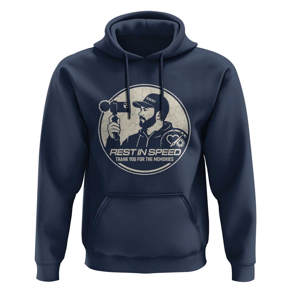 Rest In Speed Thank You For The Memories Hoodie Automotive Media Legend Memorial Tribute