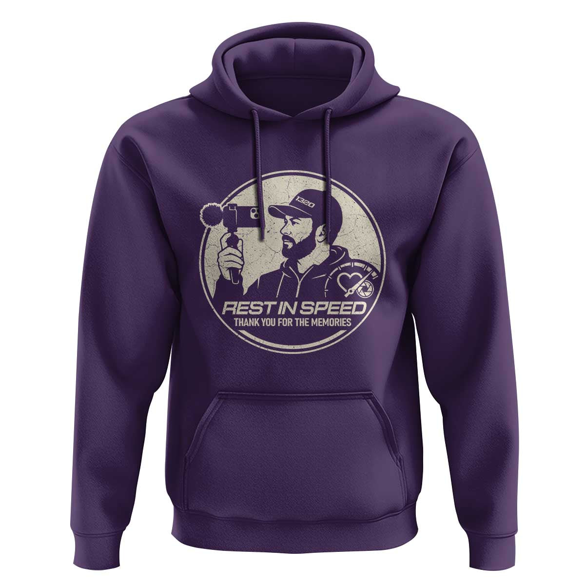 Rest In Speed Thank You For The Memories Hoodie Automotive Media Legend Memorial Tribute