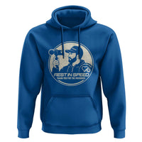 Rest In Speed Thank You For The Memories Hoodie Automotive Media Legend Memorial Tribute