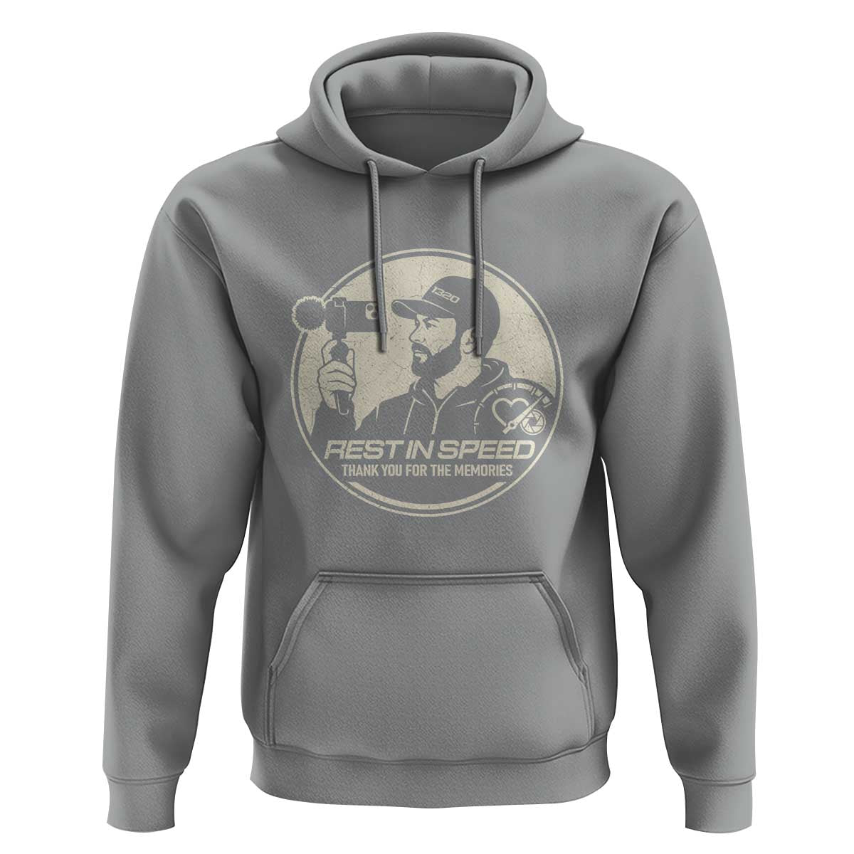 Rest In Speed Thank You For The Memories Hoodie Automotive Media Legend Memorial Tribute