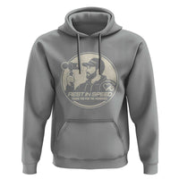 Rest In Speed Thank You For The Memories Hoodie Automotive Media Legend Memorial Tribute
