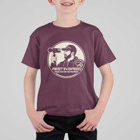 Rest In Speed Thank You For The Memories T Shirt For Kid Automotive Media Legend Memorial Tribute