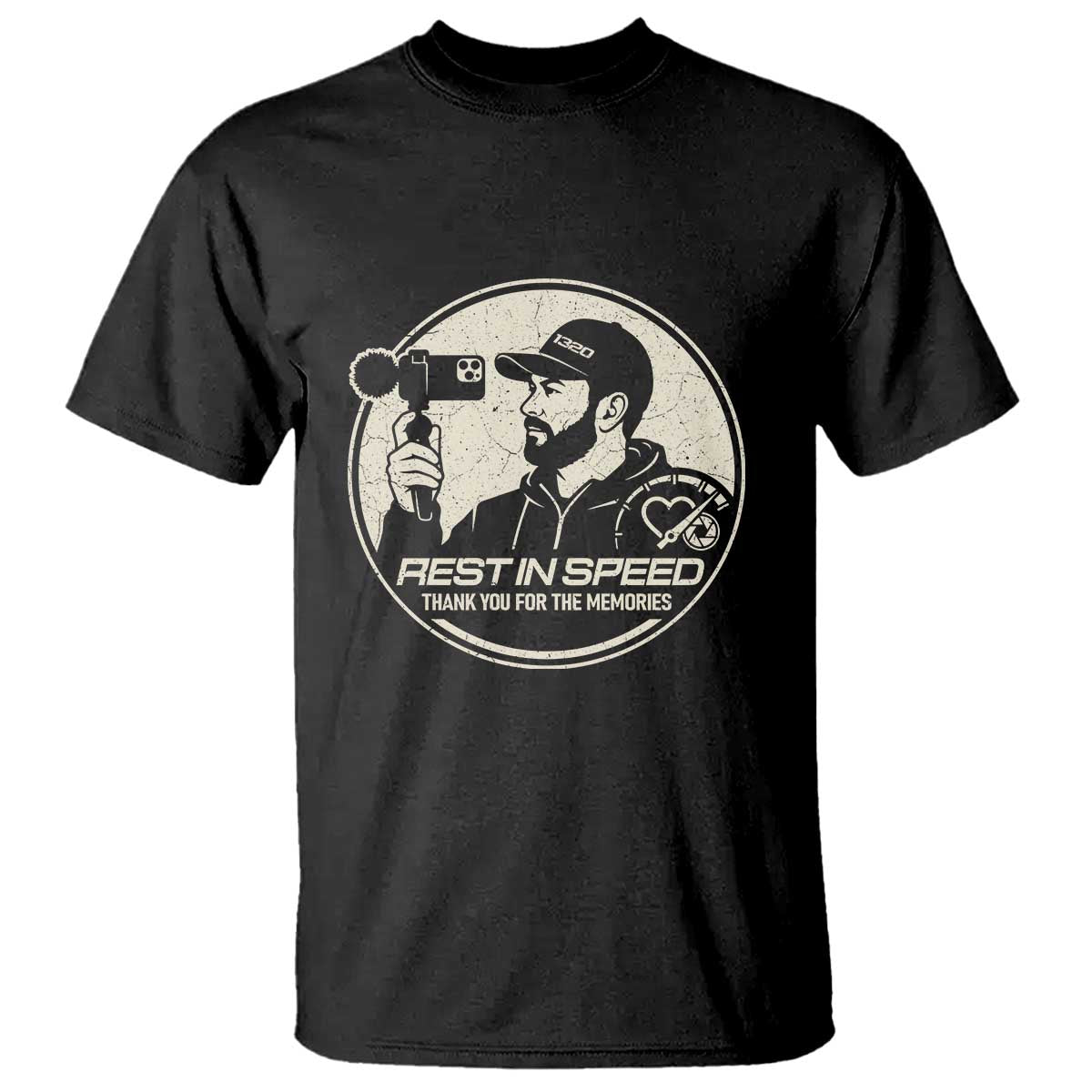 Rest In Speed Thank You For The Memories T Shirt Automotive Media Legend Memorial Tribute