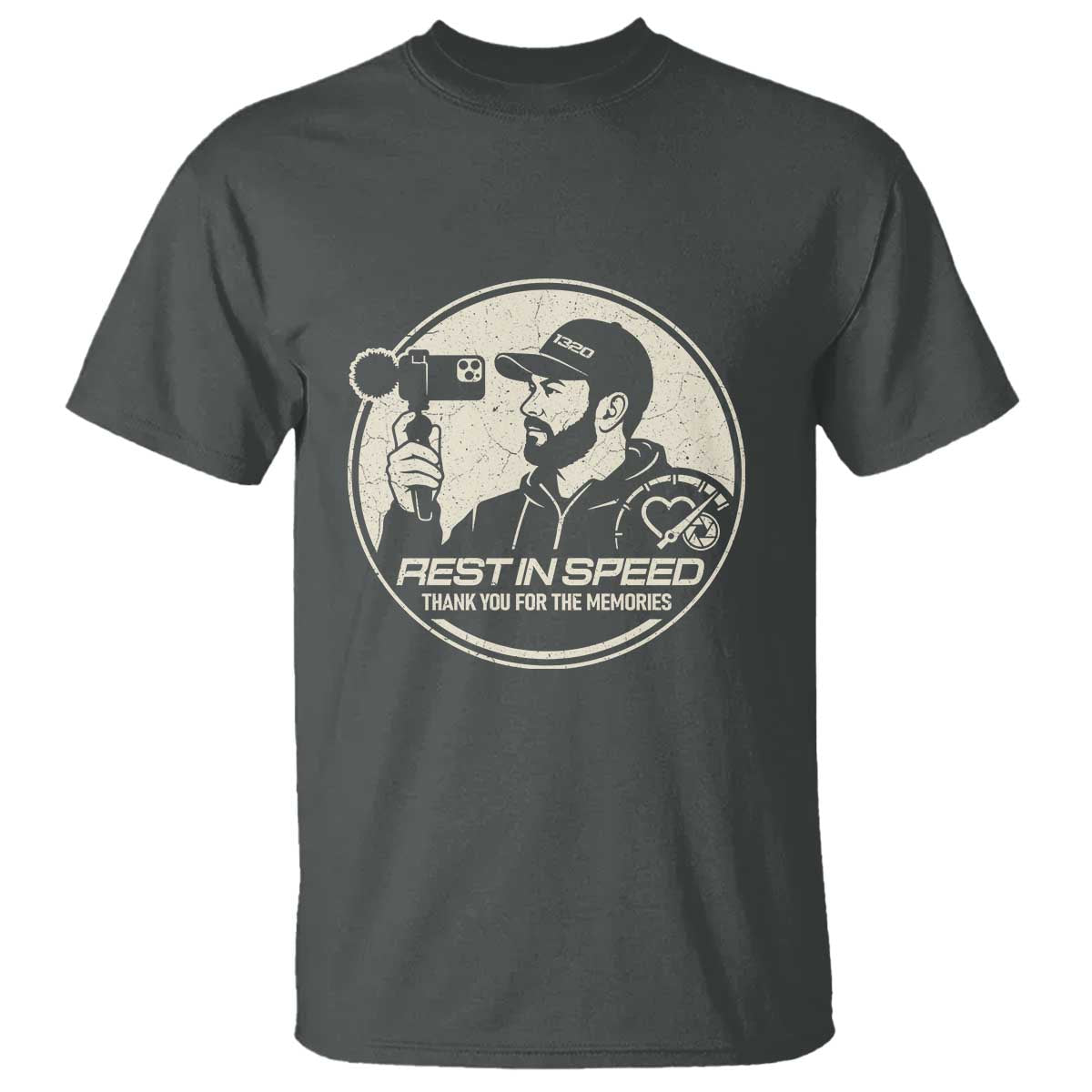 Rest In Speed Thank You For The Memories T Shirt Automotive Media Legend Memorial Tribute