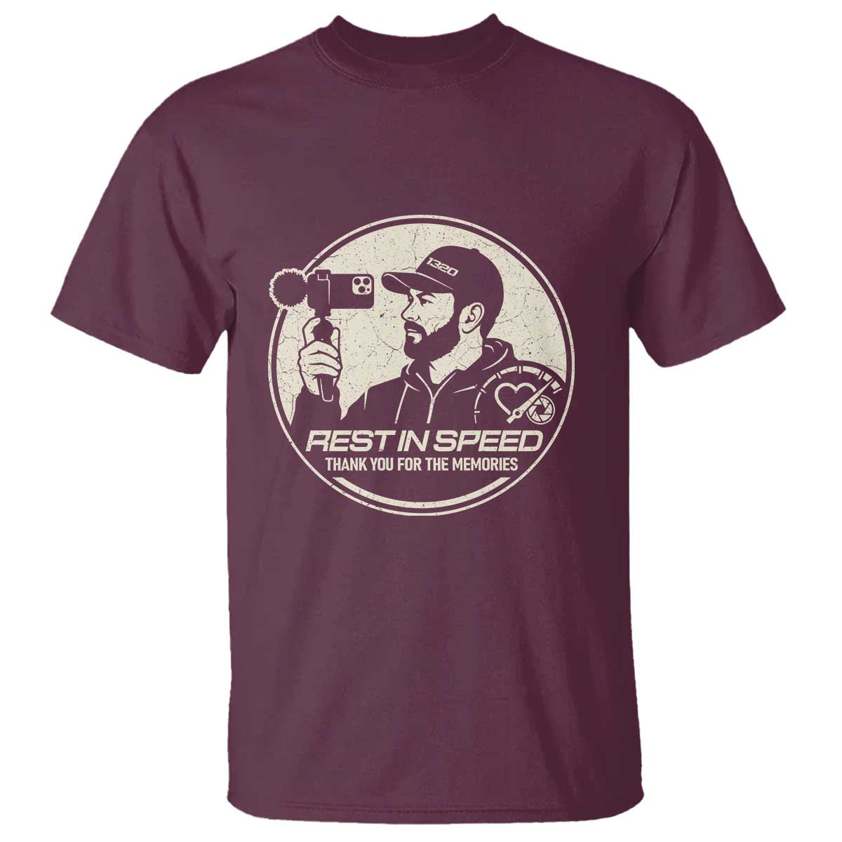 Rest In Speed Thank You For The Memories T Shirt Automotive Media Legend Memorial Tribute