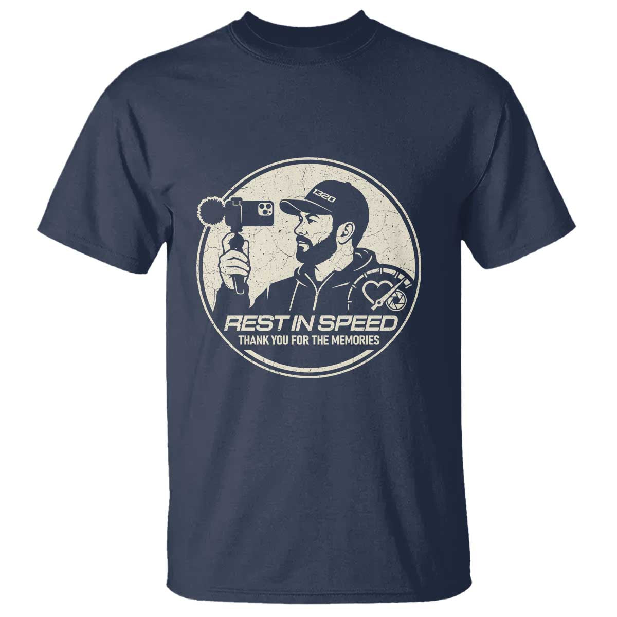 Rest In Speed Thank You For The Memories T Shirt Automotive Media Legend Memorial Tribute