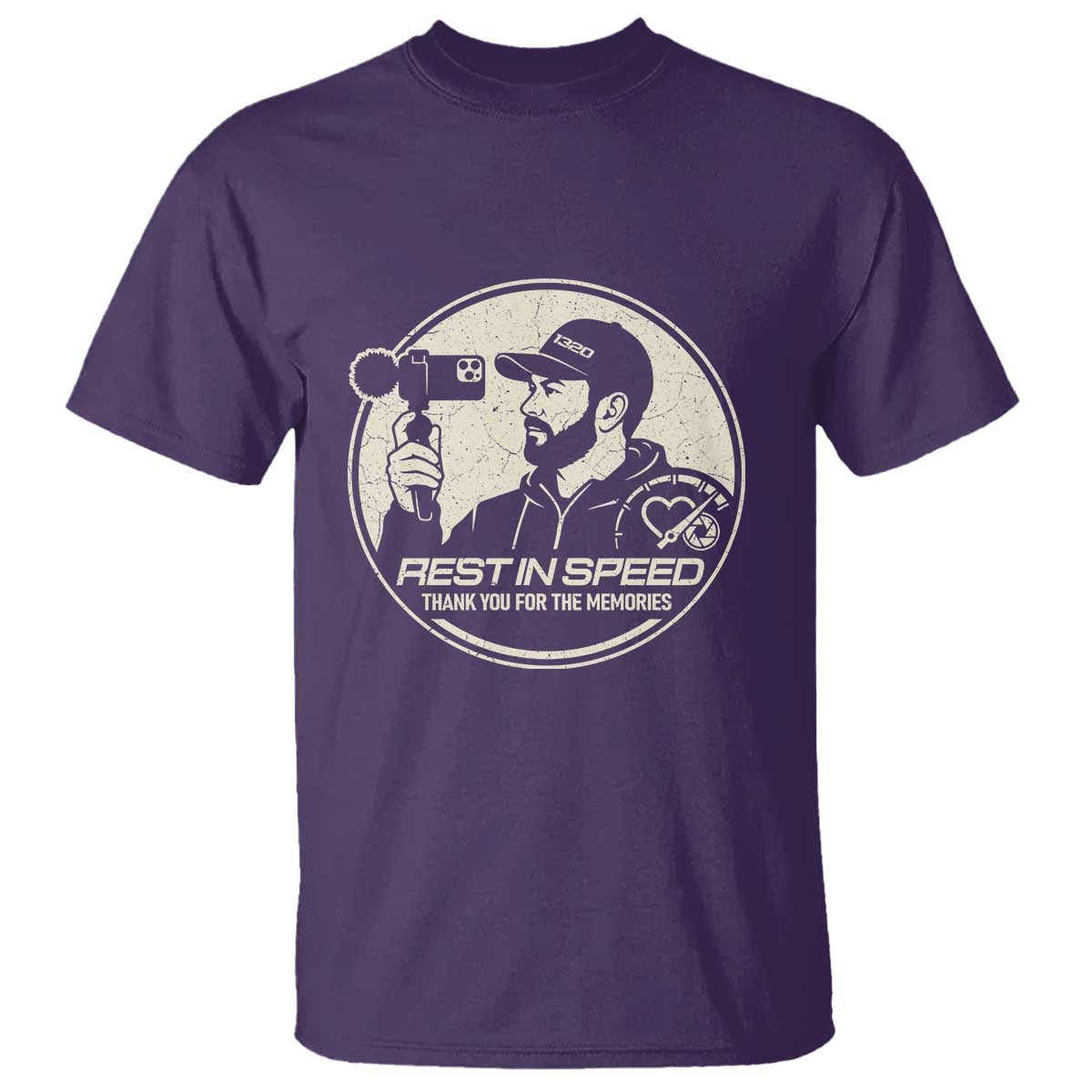 Rest In Speed Thank You For The Memories T Shirt Automotive Media Legend Memorial Tribute