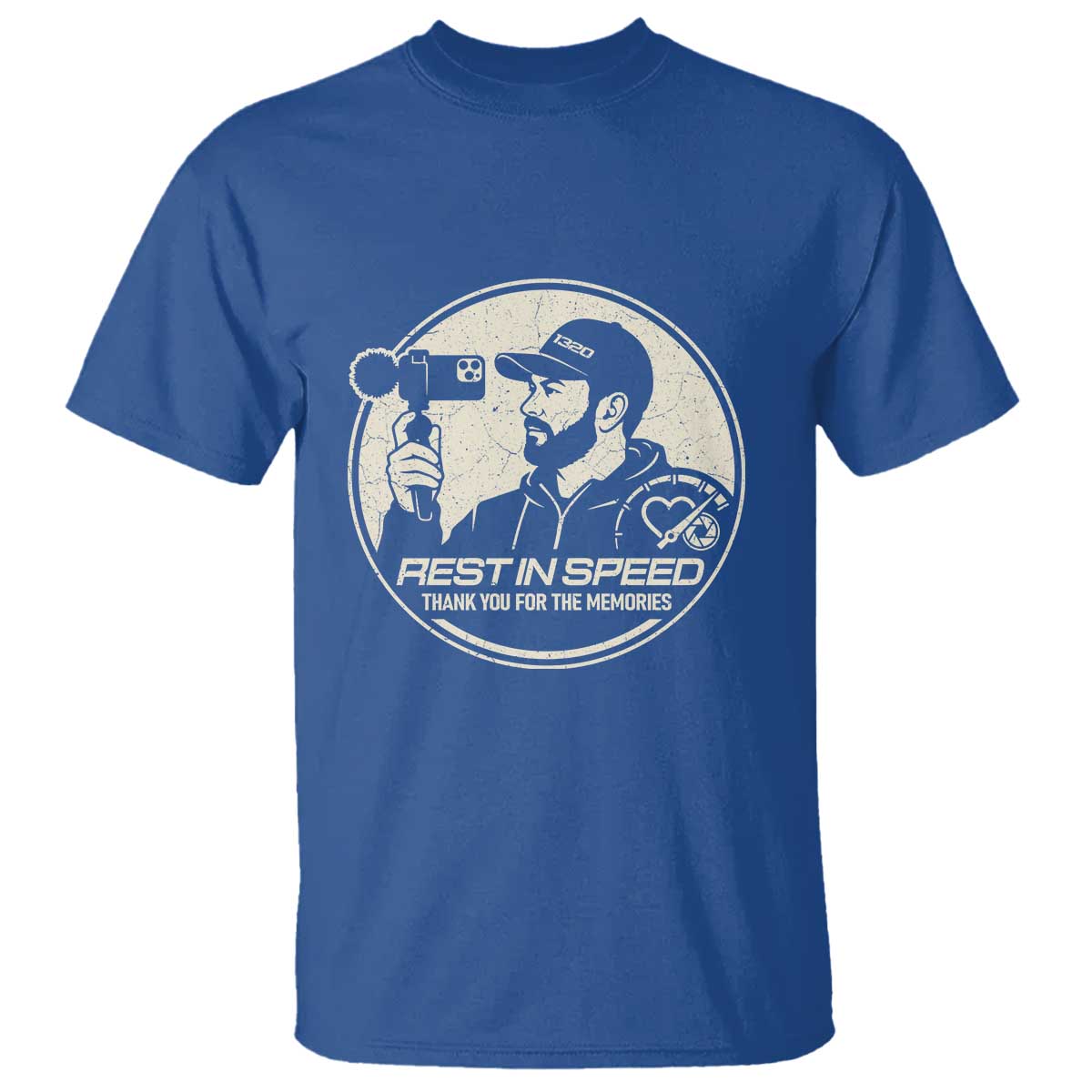 Rest In Speed Thank You For The Memories T Shirt Automotive Media Legend Memorial Tribute