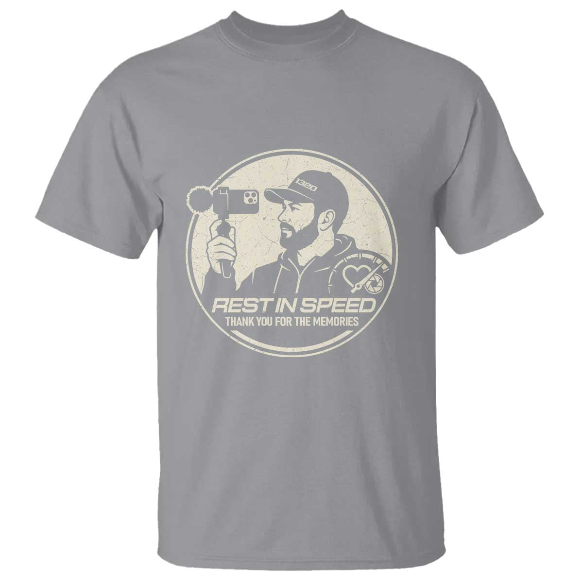 Rest In Speed Thank You For The Memories T Shirt Automotive Media Legend Memorial Tribute