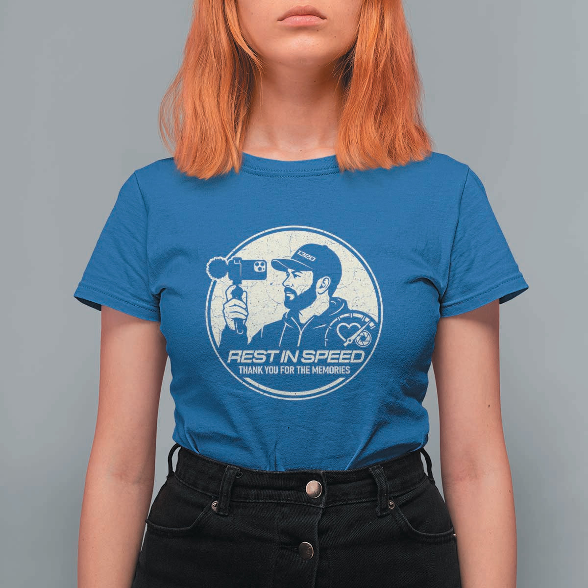 Rest In Speed Thank You For The Memories T Shirt For Women Automotive Media Legend Memorial Tribute