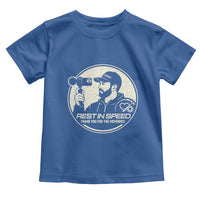 Rest In Speed Thank You For The Memories Toddler T Shirt Automotive Media Legend Memorial Tribute