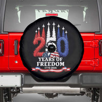 250 Years of Freedom Abraham Lincoln Patriotic Spare Tire Cover US Fighter Jets Red White and Blue 1776 to 2026 Semiquincentennial