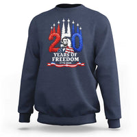 250 Years of Freedom Abraham Lincoln Patriotic Sweatshirt US Fighter Jets Red White and Blue 1776 to 2026 Semiquincentennial