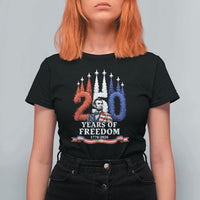 250 Years of Freedom Abraham Lincoln Patriotic T Shirt For Women US Fighter Jets Red White and Blue 1776 to 2026 Semiquincentennial