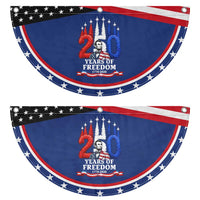 250 Years of Freedom Abraham Lincoln Patriotic Fan Flag US Fighter Jets Red White and Blue 1776 to 2026 Semiquincentennial