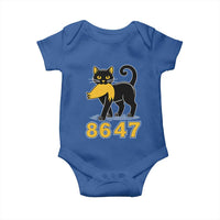 8647 Black Cat Golden Hair Prey Baby Onesie Funny Coded Political Satire