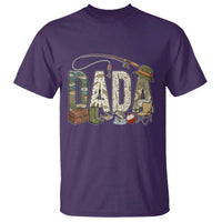 Best Fishing Dada Retro Vintage Outdoorsman T Shirt Bass Angler Dad Fisherman Fathers Day Gift for Men