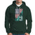 Veteran PTSD Hoodie Not All Pain Is Physical Not All Wounds Are Visible Teal American Flag - Wonder Print Shop