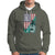 Veteran PTSD Hoodie Not All Pain Is Physical Not All Wounds Are Visible Teal American Flag - Wonder Print Shop