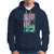 Veteran PTSD Hoodie Not All Pain Is Physical Not All Wounds Are Visible Teal American Flag - Wonder Print Shop