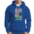Veteran PTSD Hoodie Not All Pain Is Physical Not All Wounds Are Visible Teal American Flag - Wonder Print Shop