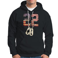 Veteran PTSD Hoodie 22 Every Day American Flag Dog Tags Suicide Awareness - Wonder Print Shop