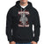 Veteran PTSD Hoodie All Warriors Leave War But War Never Leaves Them Skeleton Soldier - Wonder Print Shop