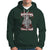 Veteran PTSD Hoodie All Warriors Leave War But War Never Leaves Them Skeleton Soldier - Wonder Print Shop