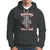 Veteran PTSD Hoodie All Warriors Leave War But War Never Leaves Them Skeleton Soldier - Wonder Print Shop