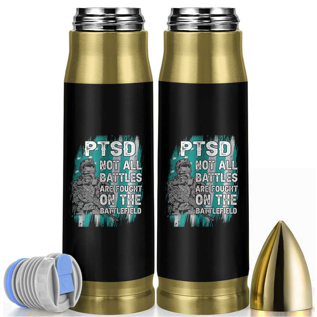 Veteran PTSD Bullet Tumbler Not All Battles Are Fought On The Battlefield