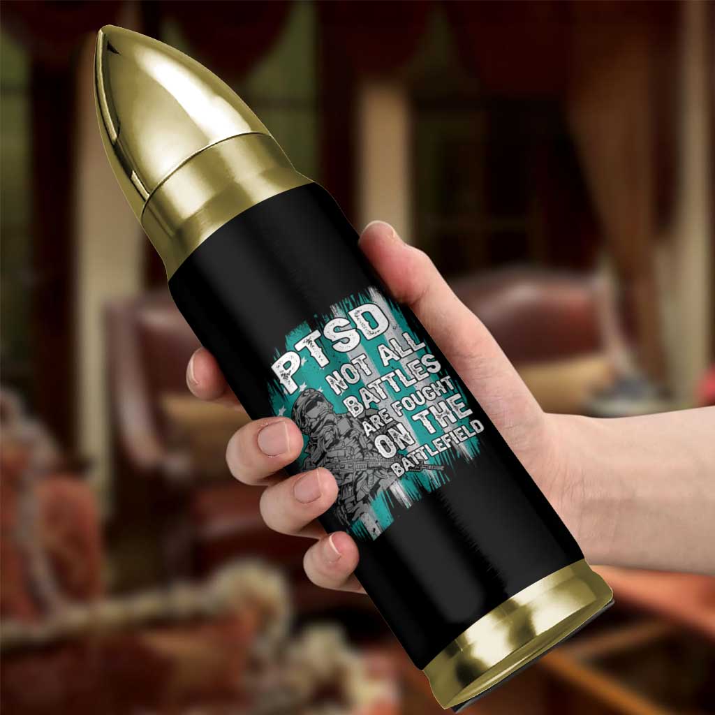 Veteran PTSD Bullet Tumbler Not All Battles Are Fought On The Battlefield