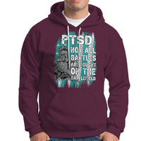 Veteran PTSD Hoodie Not All Battles Are Fought On The Battlefield - Wonder Print Shop