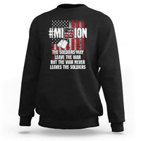 Veteran PTSD Sweatshirt Mission Save 22 Every Day American Flag Suicide Awareness - Wonder Print Shop