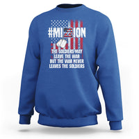 Veteran PTSD Sweatshirt Mission Save 22 Every Day American Flag Suicide Awareness - Wonder Print Shop