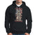 Veteran PTSD Hoodie Medicated For Your Protection American Flag Skeleton Soldier - Wonder Print Shop