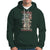 Veteran PTSD Hoodie Medicated For Your Protection American Flag Skeleton Soldier - Wonder Print Shop