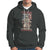 Veteran PTSD Hoodie Medicated For Your Protection American Flag Skeleton Soldier - Wonder Print Shop
