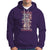 Veteran PTSD Hoodie Medicated For Your Protection American Flag Skeleton Soldier - Wonder Print Shop