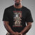Veteran PTSD T Shirt Medicated For Your Protection American Flag Skeleton Soldier - Wonder Print Shop