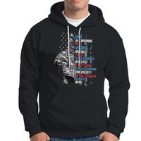 Veteran PTSD Hoodie Not All Wounds Are Visible Not All Those Who Wander Are Lost American Flag Soldier - Wonder Print Shop