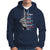 Veteran PTSD Hoodie Not All Wounds Are Visible Not All Those Who Wander Are Lost American Flag Soldier - Wonder Print Shop