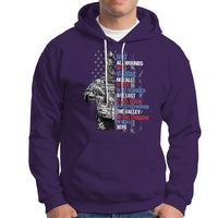 Veteran PTSD Hoodie Not All Wounds Are Visible Not All Those Who Wander Are Lost American Flag Soldier - Wonder Print Shop