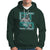 Veteran PTSD Hoodie Proud Tough Strong Determined Teal Ribbon - Wonder Print Shop