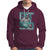 Veteran PTSD Hoodie Proud Tough Strong Determined Teal Ribbon - Wonder Print Shop