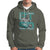 Veteran PTSD Hoodie Proud Tough Strong Determined Teal Ribbon - Wonder Print Shop