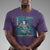 Veteran PTSD T Shirt Proud Tough Strong Determined Teal Ribbon - Wonder Print Shop