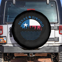 Strong Texas Spare Tire Cover Retro Flag Resilient Texans Pride - Wonder Print Shop