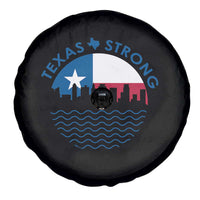 Strong Texas Spare Tire Cover Retro Flag Resilient Texans Pride - Wonder Print Shop