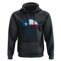 Strong Texas Hoodie Retro Flag Resilient Texans Pride - Wonder Print Shop