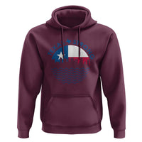 Strong Texas Hoodie Retro Flag Resilient Texans Pride - Wonder Print Shop